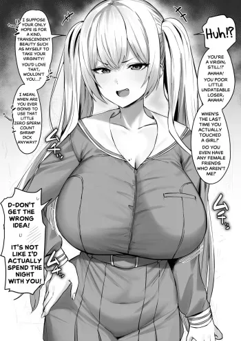 Katte ni Doutei to Kanchigai shite kuru Kotekote no Tsundere Kinpatsu Twintail | Tsuper Tsundere Twintail Blonde Mistakes You as a Virgin manga cover