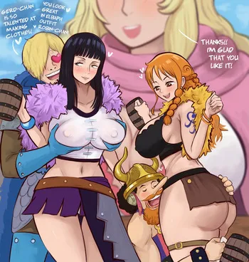 [Arachnart] Nami & Robin at Elbaph (One Piece) manga cover