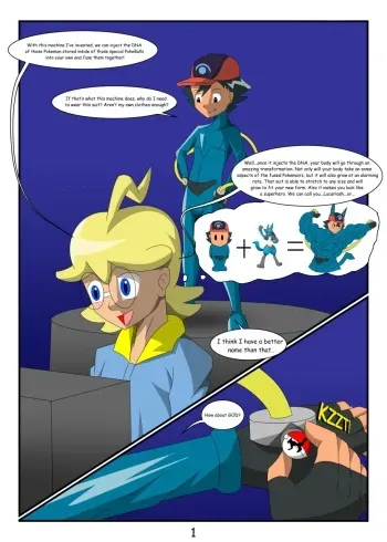 [OutlawG] Mightyena Ash (Pokemon) manga cover
