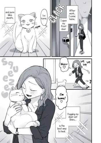 OL no Onee-san to Neko no Hanashi | Office Lady and Cat manga cover
