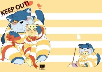 [Kokemomo (Hyaku)] KEEP OUT! (Doraemon: Nobita in the Wan-Nyan Spacetime Odyssey) [Digital] manga cover