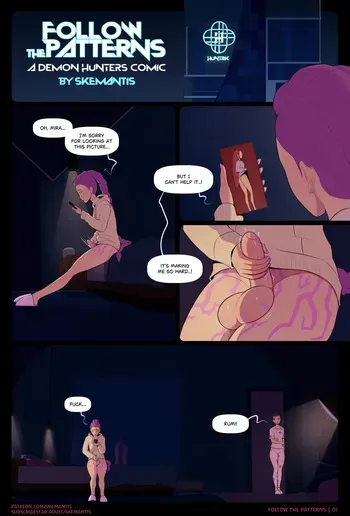 [Skemantis] Follow the Patterns (KPop Demon Hunters) [ongoing] manga cover