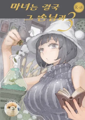 [Naivta (Nishi Yoshiyuki)] Majo wa Kekkyoku Sono Kyaku to 3 | 마녀는 결국 그 손님과 3 [Korean] [그럴수도있지] [Digital] manga cover