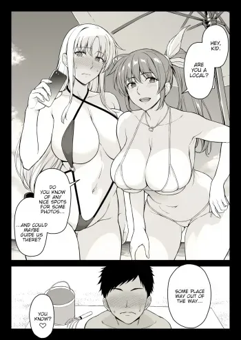 [Ishigaki Takashi] Ecchi na Onee-san-tachi ni Beach de Gyakunansareta Ken (Mahou Shoujo Lyrical Nanoha) [English] manga cover