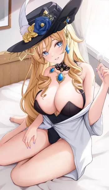 [Arayuki] Navia Lap Pillow (Genshin Impact) manga cover