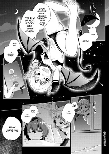 Succubus-chan to Yume no Futanari manga cover