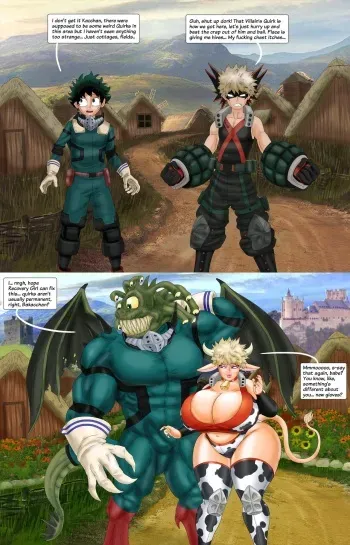 [saturnxart] Deku and Baku-Moo manga cover