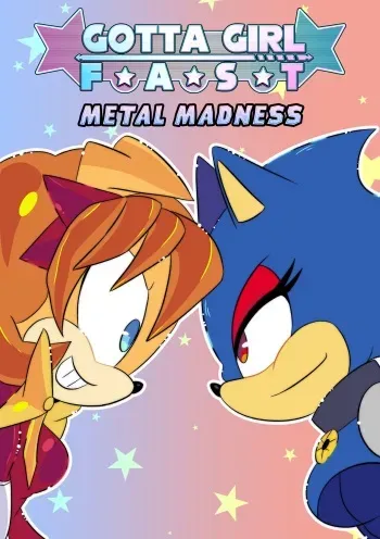 [FluffyTG] Gotta Girl Fast #4: Metal Sonic manga cover