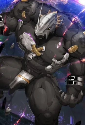 [Magangz] 2023 May - Black Wargreymon manga cover