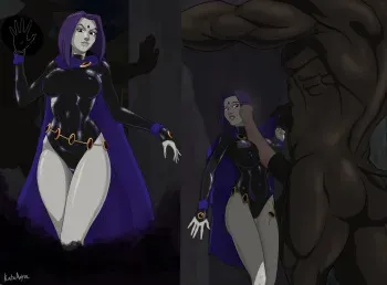 [KataAoyoc] Quoth the Raven, Minotaur (Teen Titans) manga cover