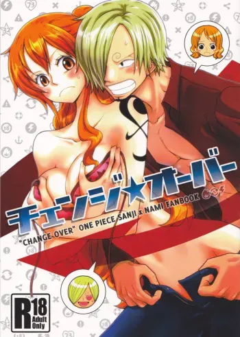 (C82) [Orange Typhoon (Yamada Enako)] Change Over (One Piece) [Spanish] {El nido del Cóndor} manga cover