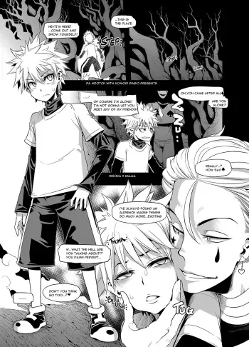Shindol HxH BL comic manga cover