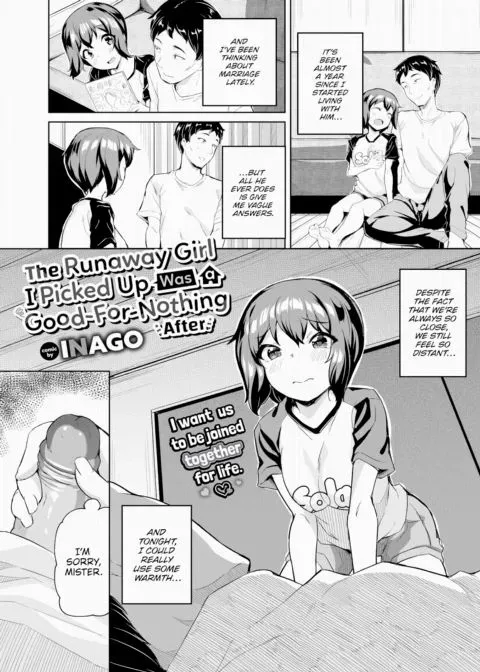 The Runaway Girl I Picked Up Was a Good-For-Nothing ~After~ manga cover