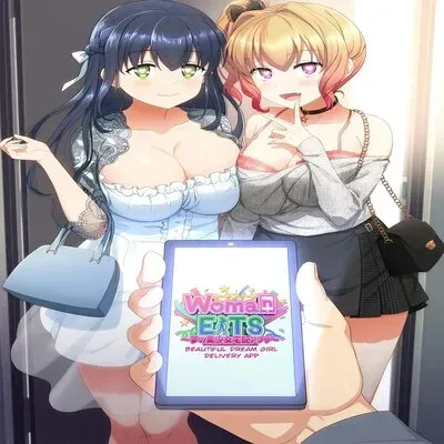 Woman Eats ~Beautiful Dream Girl Delivery App~ + Bonus FANTIA Comic [Original] manga cover