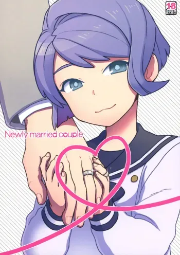 Newly married couple manga cover