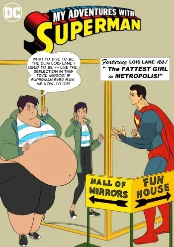 [Jerecomerash] The fattest women in Metropolis manga cover
