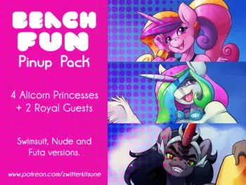 [Zwitterkitsune] Beach Fun (My Little Pony: Friendship is Magic) manga cover