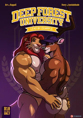 [KappaX] Deep forest university II - Lead by example (English) manga cover