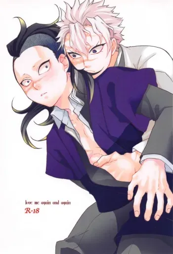 (Koremademo, Korekaramo Returns) [momokan (fukurou)] love me again and again (Kimetsu no Yaiba) manga cover