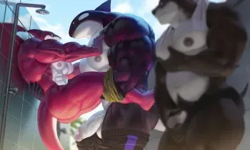 [Raccoon21] Red & Purple manga cover