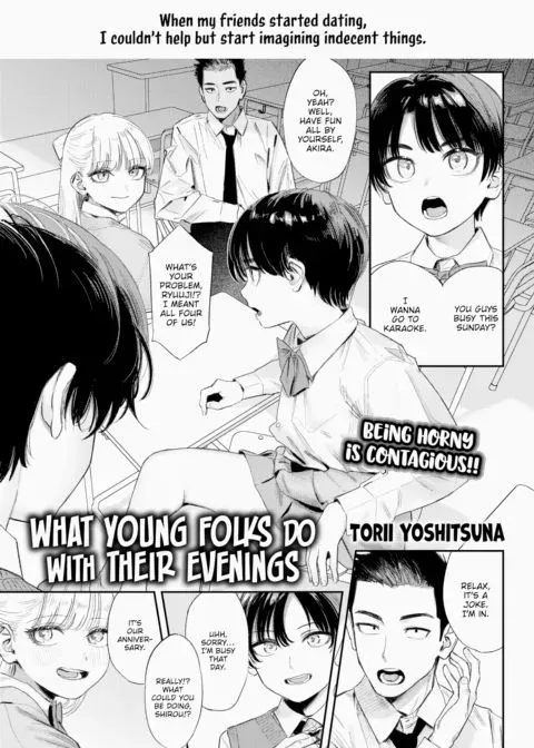 What Young Folks Do With Their Evenings manga cover