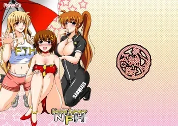 [Shouchuu MAC (Hozumi Kenji)] Harem Summer NFH (Mahou Shoujo Lyrical Nanoha) [Digital] manga cover