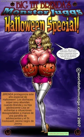[Smudge] Big Tit Brenda - Monster Juggs Halloween Special! [Spanish] (Incompleto) manga cover