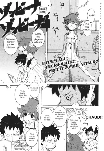 [Dowman Sayman] Zombie Na Zombie Na | Eat'em All! Fuck'em All!! Pretty Zombie Attack!!! (COMIC Kairakuten 2007-09) [French] [Fragueurfou] manga cover