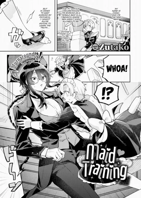 Maid Training manga cover