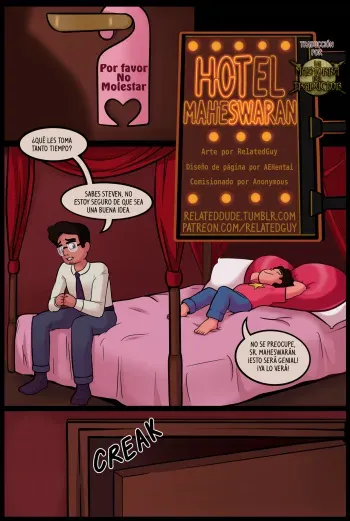 [RelatedGuy] Hotel Maheswaran (Steven Universe) [Spanish] [LMDT] manga cover