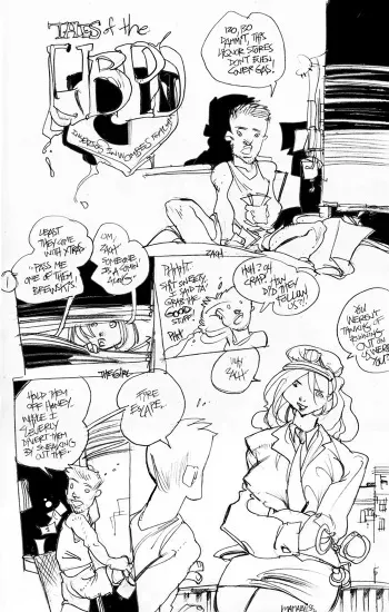 [Mamabliss] Tales of the UBPD manga cover