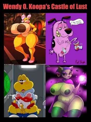 [Editimation] Wendy O. Koopa's Castle of Lust (Porn Hentai Furry) ♂️♀️⚧️ 💋🧤🏰🔞 manga cover
