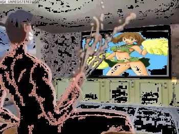 He Masturbate watching Hentai and Anime Babes on the TV (Vol.2) manga cover