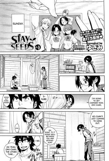 Stay Seeds Ch. 4 manga cover