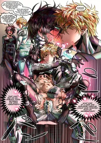 [Dreadful Alibi] Genos x Sonic (One-Punch Man) manga cover