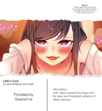 [Juder] Lilith's Cord Ch.25-34 (English) (Ongoing) manga cover