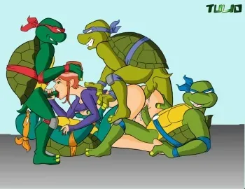 TMNT - Teenage Mutant Ninja Turtles manga cover