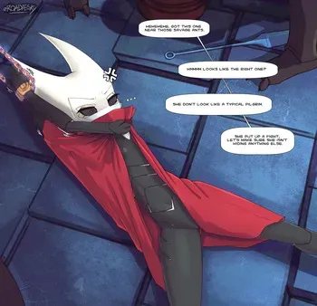 [RoadieSky] Silk and Sin (Hollow Knight: Silksong) manga cover