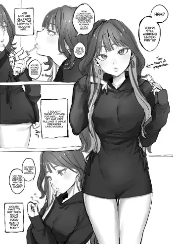 The Story of a Domineering Neet Feeding His Girlfriend manga cover