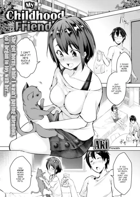 My Childhood Friend. manga cover