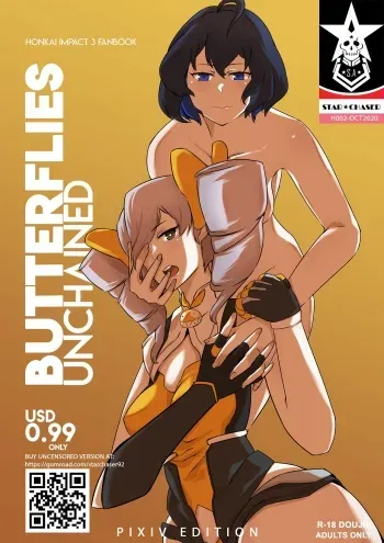 HI3RD Doujinshi 002 BUTTERFLIES UNCHAINED manga cover