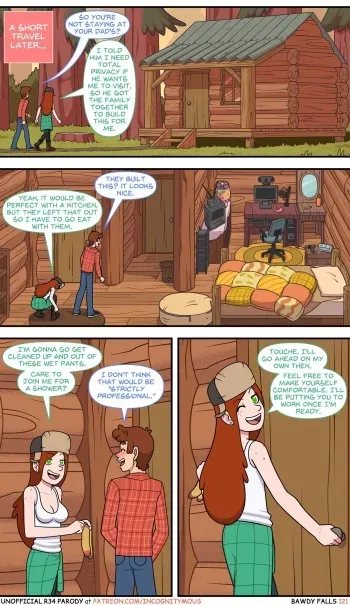 Bawdy Falls (Gravity Falls) [Incognitymous] - 3 - ongoing - english manga cover