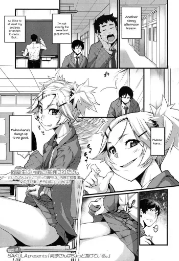 Mukouhara-san is A Little Distracting manga cover