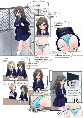 Holding Poop In manga cover