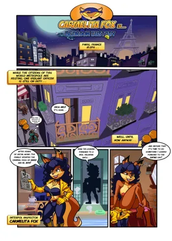 Carmelita Fox in: Bedroom Custody manga cover