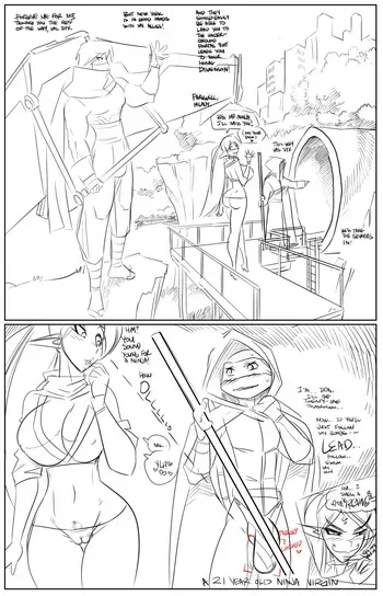 [Fred Perry] Donny x Syx (Teenage mutant ninja turtles/Mana World)(Complete) manga cover