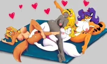 Las lindas Sarah, Tiggs, Tootsie, Sunny by Yok Illustration manga cover