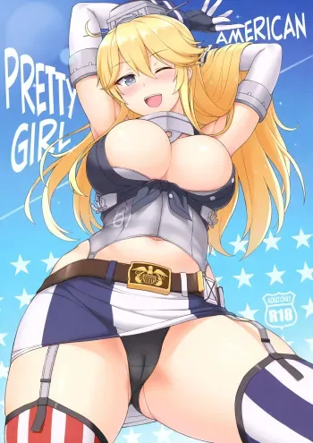 (C90) [Kaki no Tane (Summer)] American Kawaii Girl | American Pretty Girl (Kantai Collection -KanColle-) [English] manga cover
