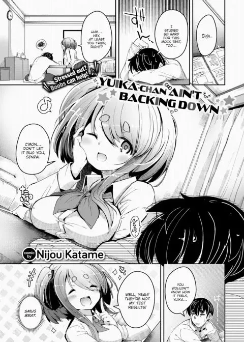 Yuika-chan Ain't Backing Down manga cover