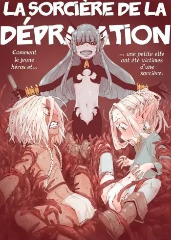 [Kyaradain] Daraku no Majo Shounen Yuusha to Tsurupeta Elf wa Ika ni Shite Majo ni Yabureta ka | La Sorcière de la Dépravation [French] [JnTo] [Uncensored] manga cover